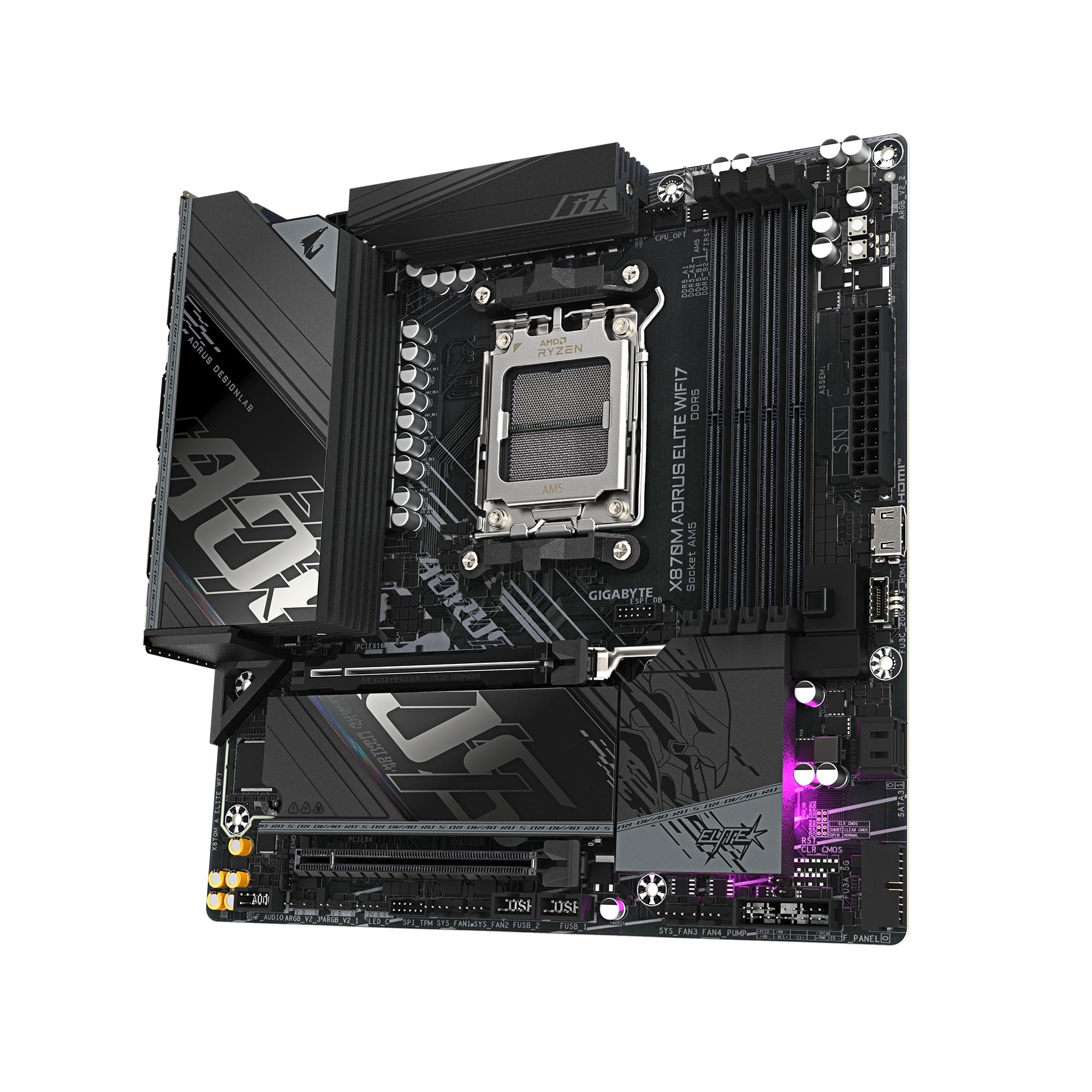 Amazon.com: GIGABYTE X870M AORUS Elite WIFI7 Motherboard