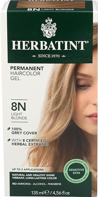 HAIR COLOR 8N LGHT BLONDE