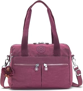 Women's Klara Handbag, Organize Accessories, Removable Shoulder Strap, Dual Carry Handles, Crinkle Nylon Bag