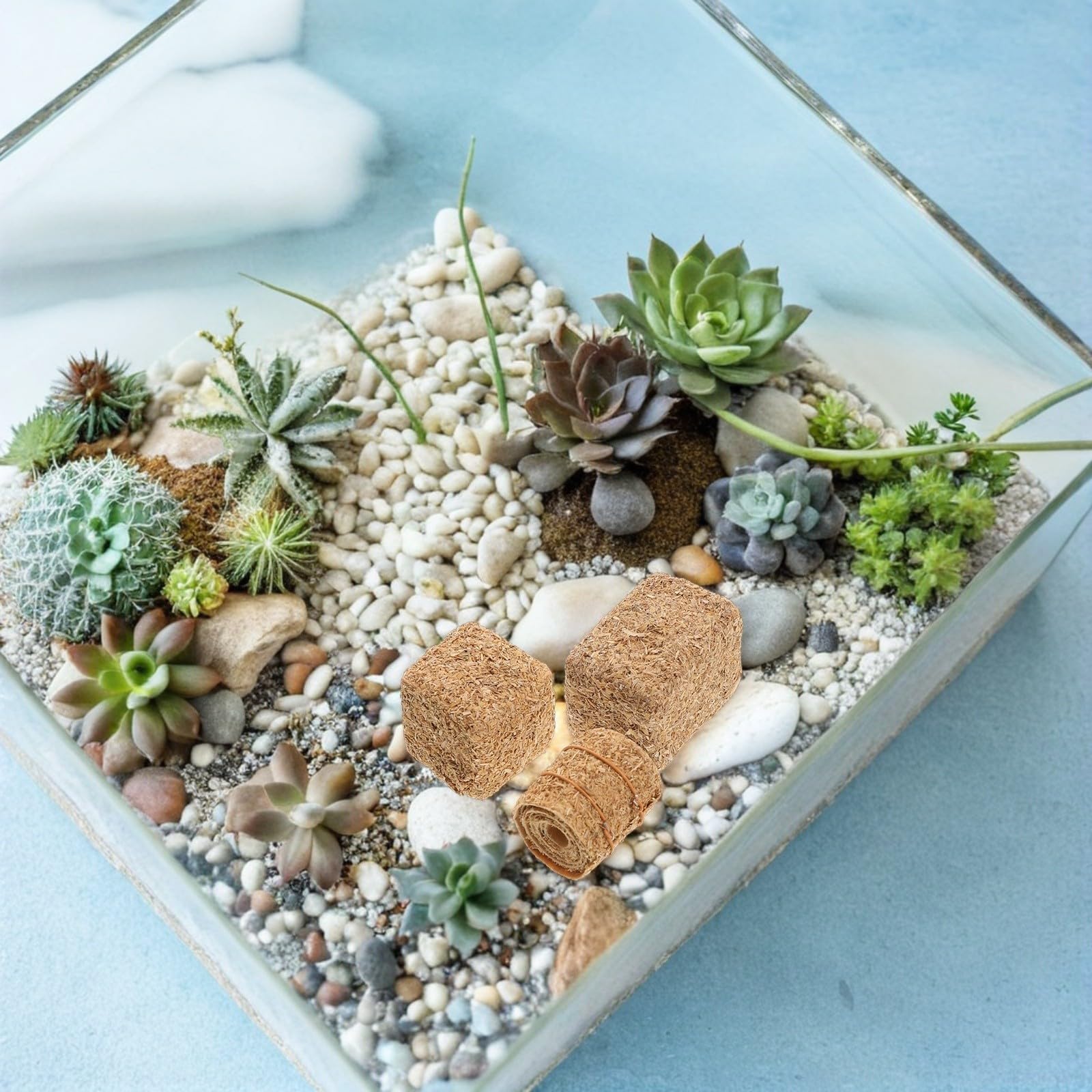TOYANDONA 12 Pièces Paille Décorative Miniature en Bois Résistante aux Intempéries, Forme Cylindrique Ajustable, pour Accessoires de Ferme et Bases de Modèles Réalistes
