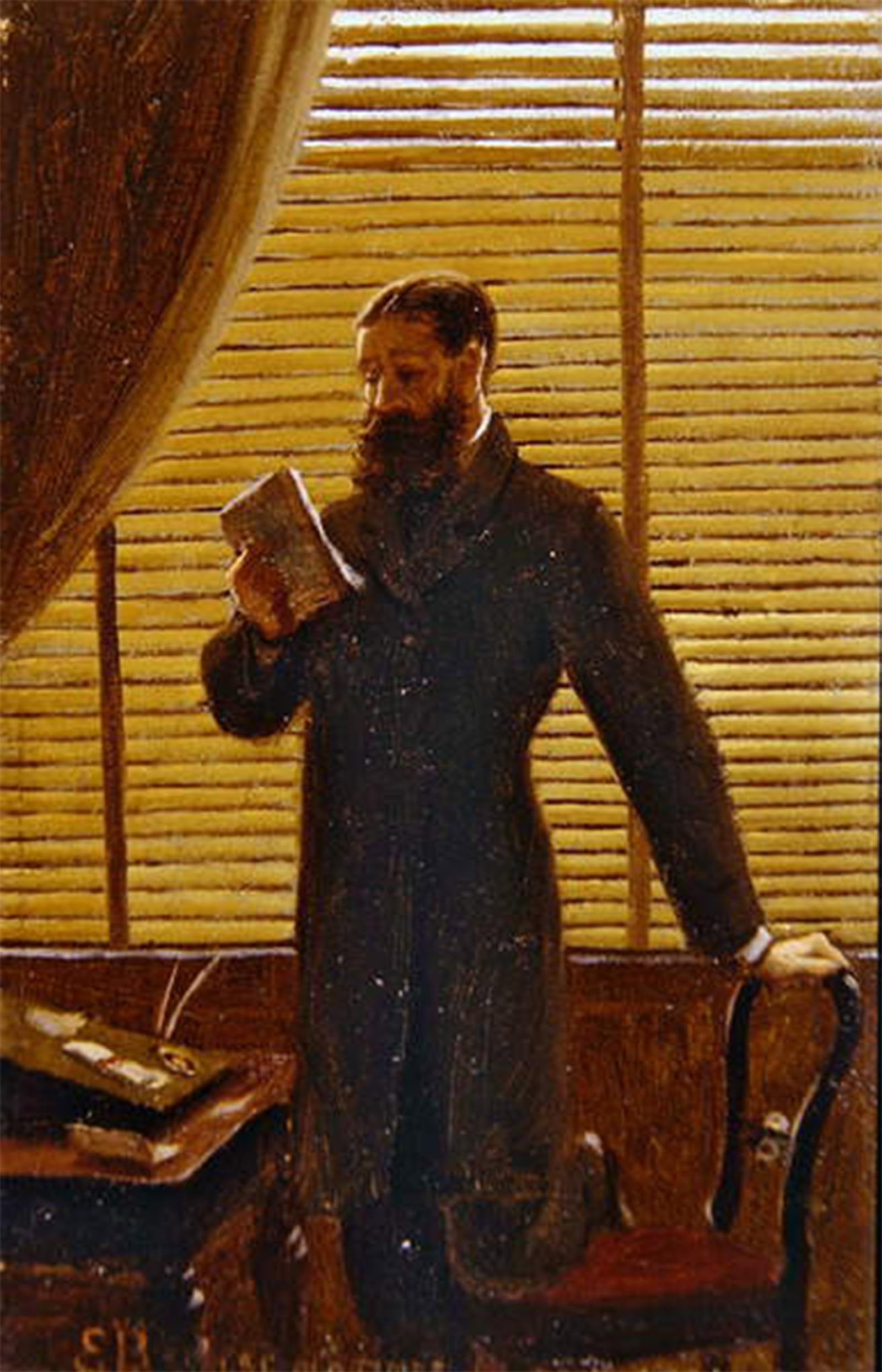POSTERIIk Vintage Art Print Images Pictures Print Old Times by Edmund Blair Leighton Modern Colour Posters for Office Home Decor 60x90cm