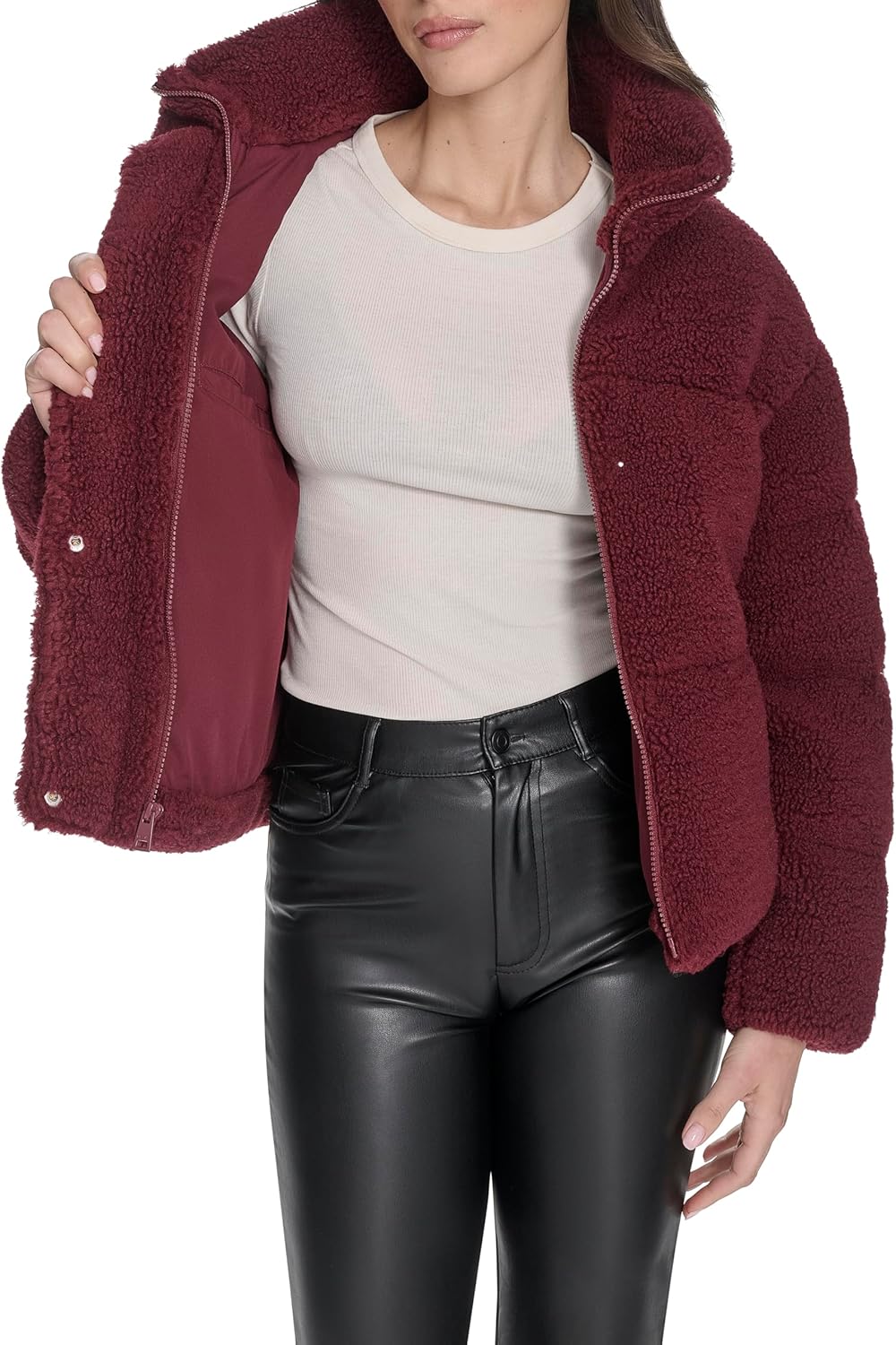 Levi's womens Western Puffer Jacket - Image 5