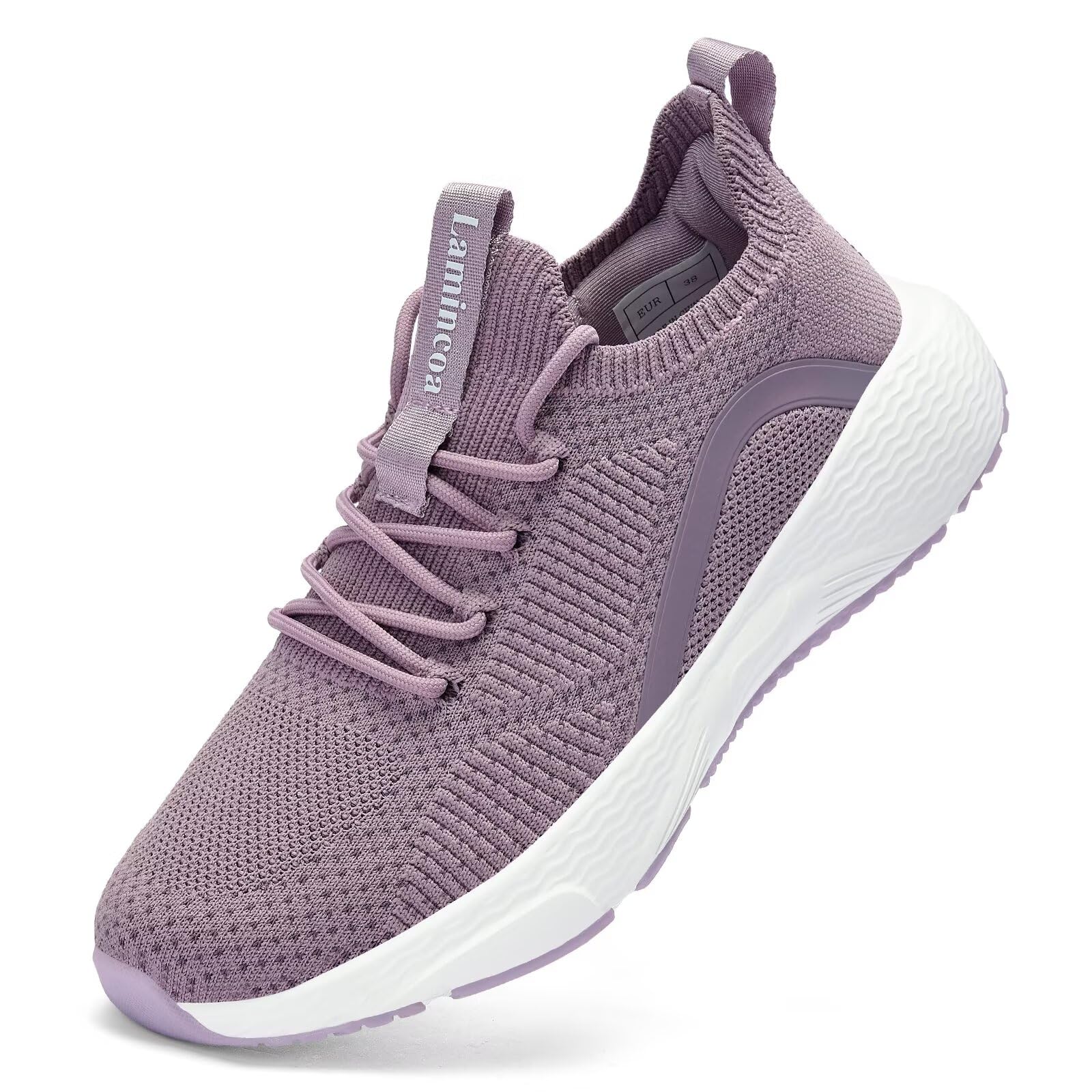 Lamincoa Women's Running Sneakers Slip on Tennis Sneaker Lightweight Walking Shoes Casual Athletic Sneakers for Outdoor Gym Sports Workout