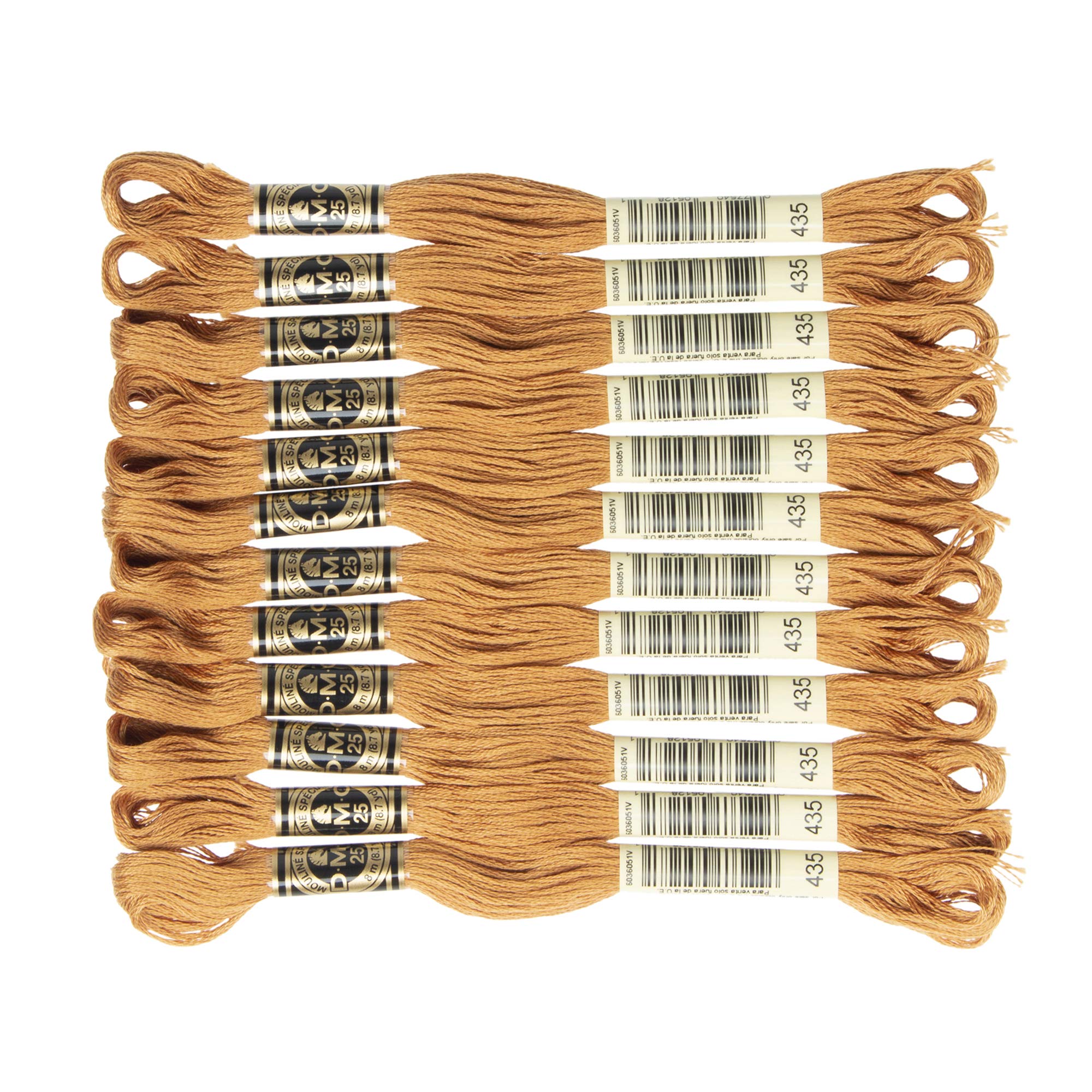 DMC 6-Strand Embroidery Cotton Floss, Very Light Brown
