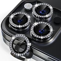 Vista 15 de Misea [3+1] Protector de lente de cámara para iPhone 14 Pro/iPhone 14 Pro Max, protector de pantalla de vidrio templado 9H, protector de pantalla