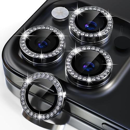 Miniatura 15 de Misea [3+1] Protector de lente de cámara para iPhone 14 Pro/iPhone 14 Pro Max, protector de pantalla de vidrio templado 9H, protector de pantalla