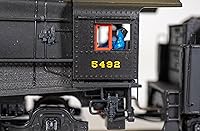 Vista 4 de Bachmann 84406 HO K4 PRR #5492 PRE-WAR con piloto de listones