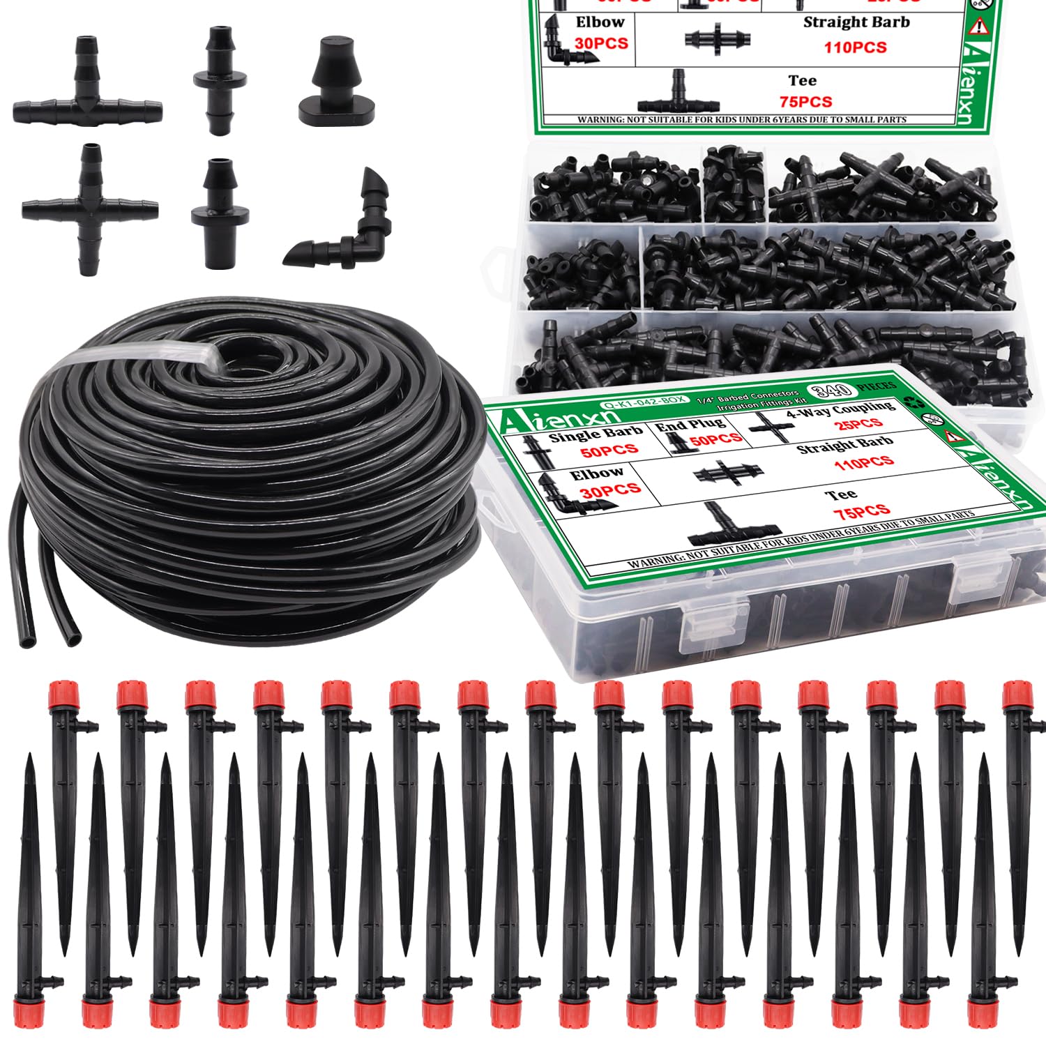 100FT Drip Irrigation System Kit
