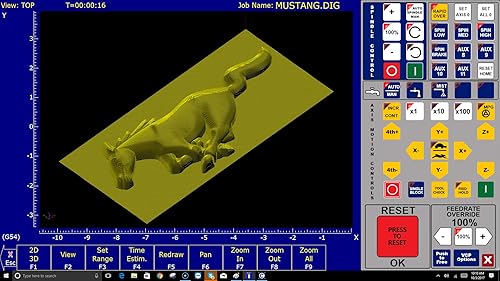 Miniatura 5 de Centroid Kit de control de movimiento CNC de 4 ejes (REV 4) con software CNC, reemplaza a MachMotion, WinCNC, Mach3, EMC2, KCAM4, paso suave