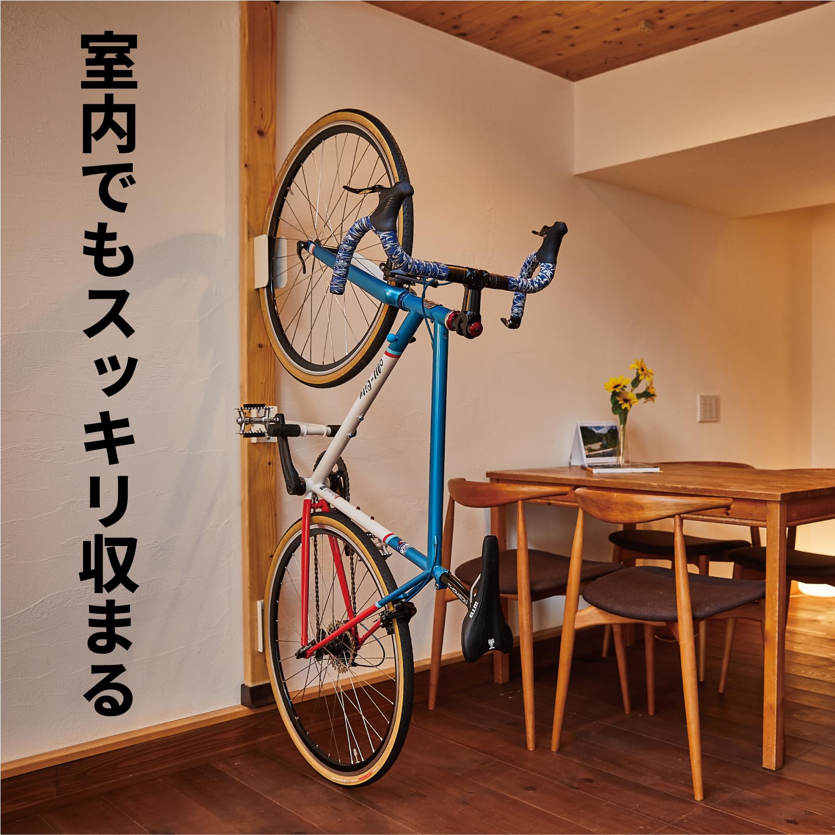 Amazon.co.jp: CycleLocker CSW01 Bicycle Wall Mount Stand Hook