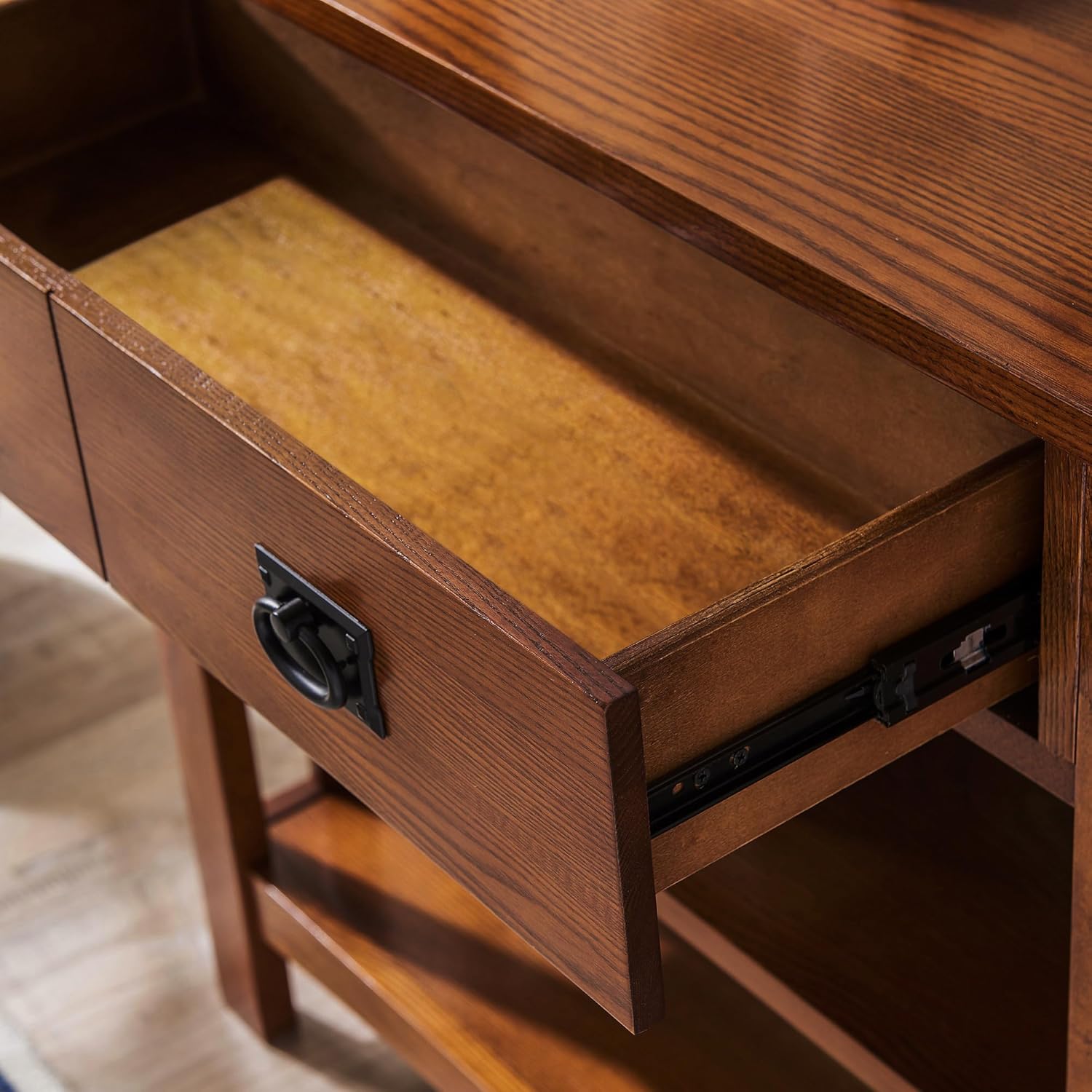 Stylish Storage: Leick Home Mission Bookcase Console Table Review