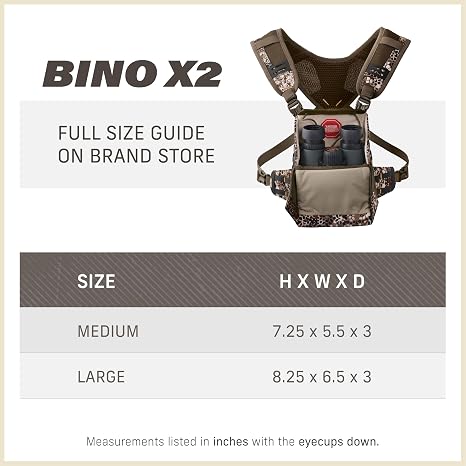 Badlands Bino X2 - Modular Binocular Harness System, Approach FX, Large