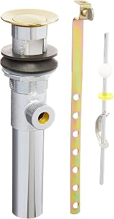 Pfister 972022V All Metal Pop Up Assembly, Polished Brass