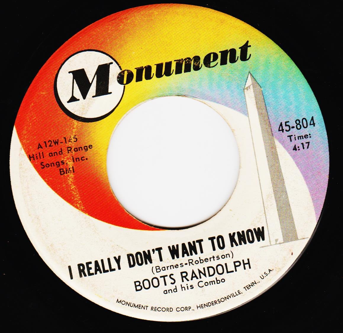 Yakety Sax/I Really Don't Want To Know CDs & Vinyl Yakety Sax/I Really Don't Want To Know CDs & Vinyl