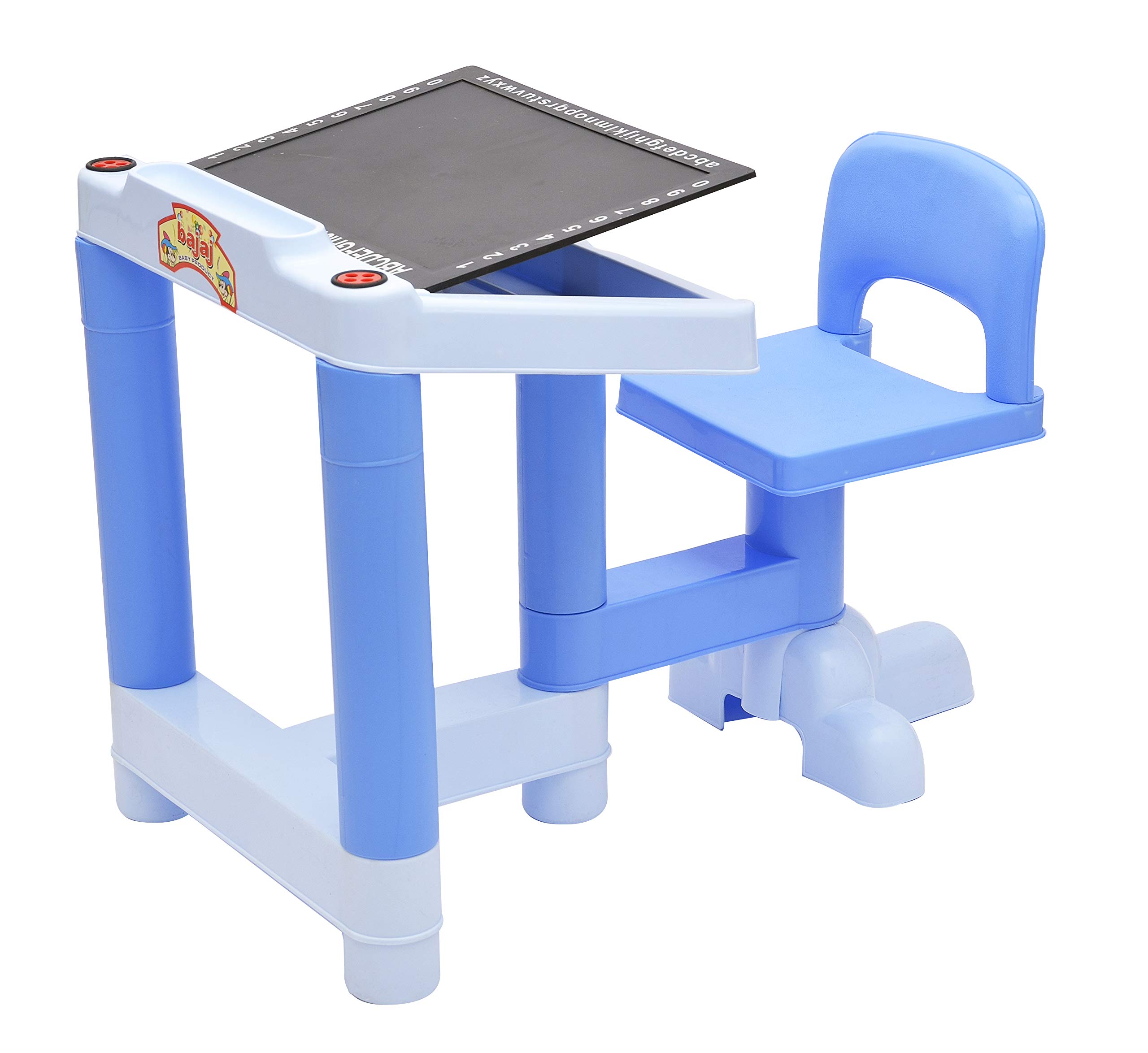 plastic study table and chair set