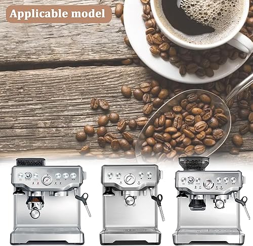 Miniatura 6 de Cesta de filtro no presurizada de 2.126 in para portafiltro Breville, tamiz de una sola taza, capacidad de polvo de 0.35 oz, cesta de filtro de café