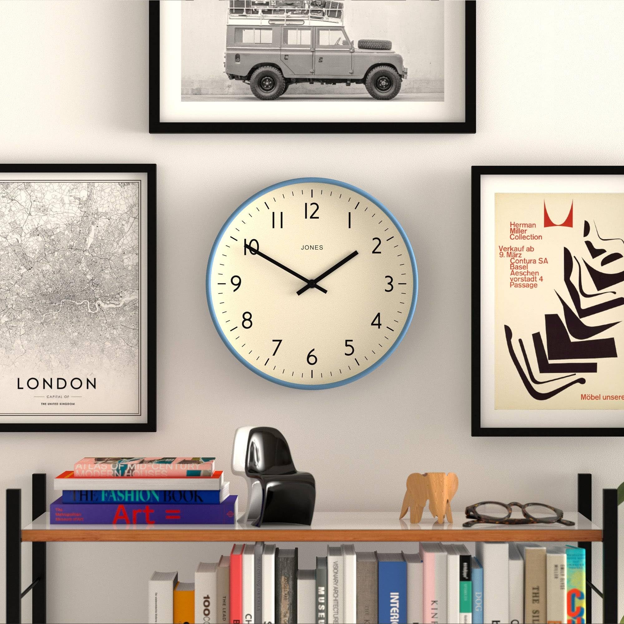 JONES CLOCKS® Hampstead Horloge De Bureau | Autoportant