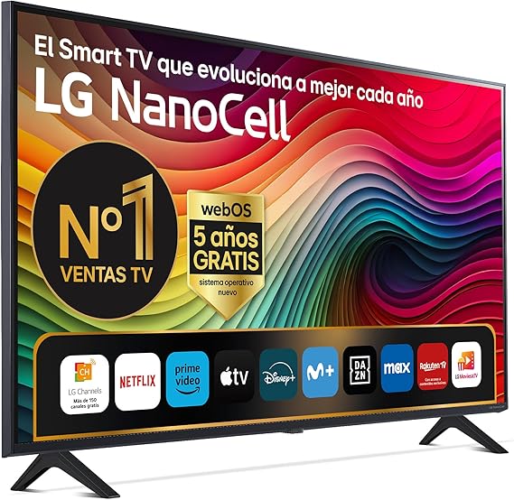 LG NanoCell 43NANO81T6A – Smart TV 4K de 43″ com Cores Vivas e Inteligência Artificial