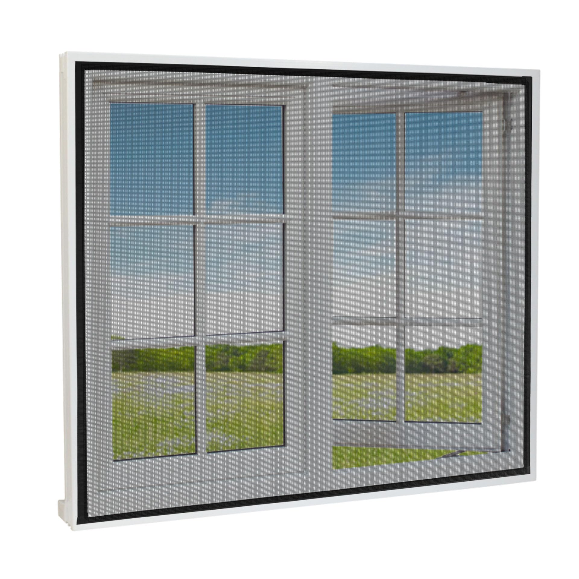 Upgraded & Stitched - SafeMyles Window Mosquito Net (Size-60x80cms/24x32 Inches/1.97x2.62 Feet, Color-Black) 120 GSM Fiberglass Insect Net and Pre-Stitched to Net - Ready to use The Net-image-16