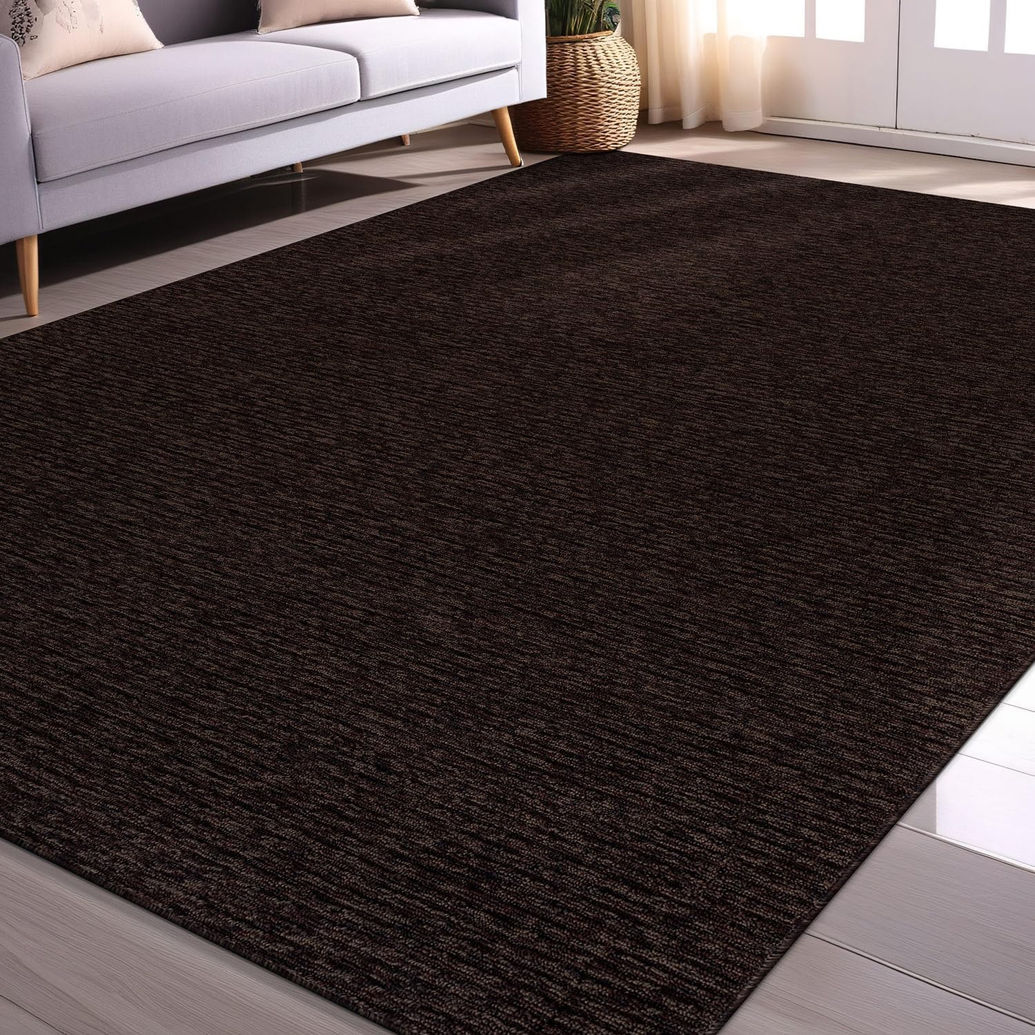 Amazon.com: Beverly Rug Non-Slip Modern Rug 8x10 Solid Traditional ...