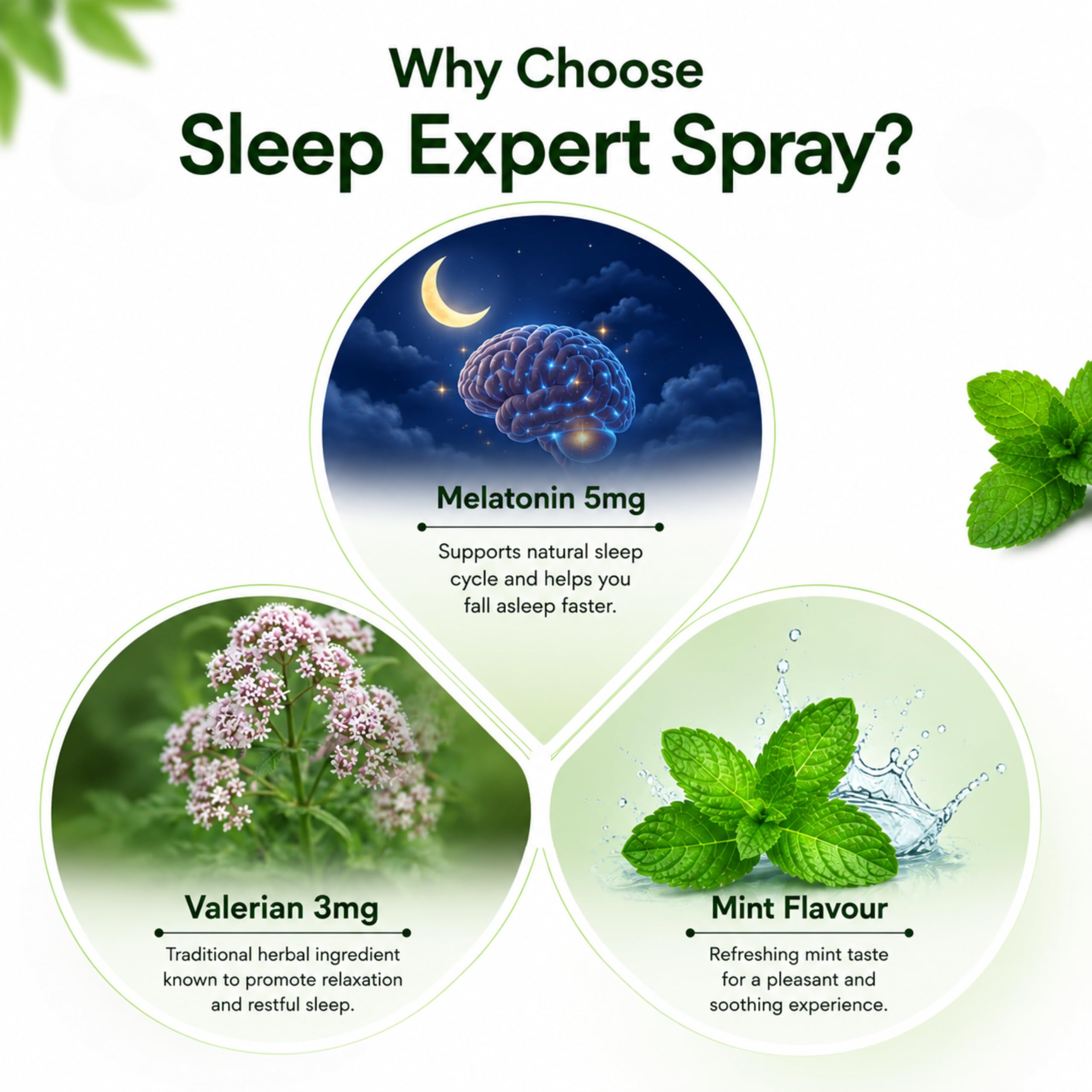 Valerian Root Extract and Melatonin Extract Sleeping Spray - Sleeping Aid - Oral Sleep Spray 30ml (1) — Amazon image 5