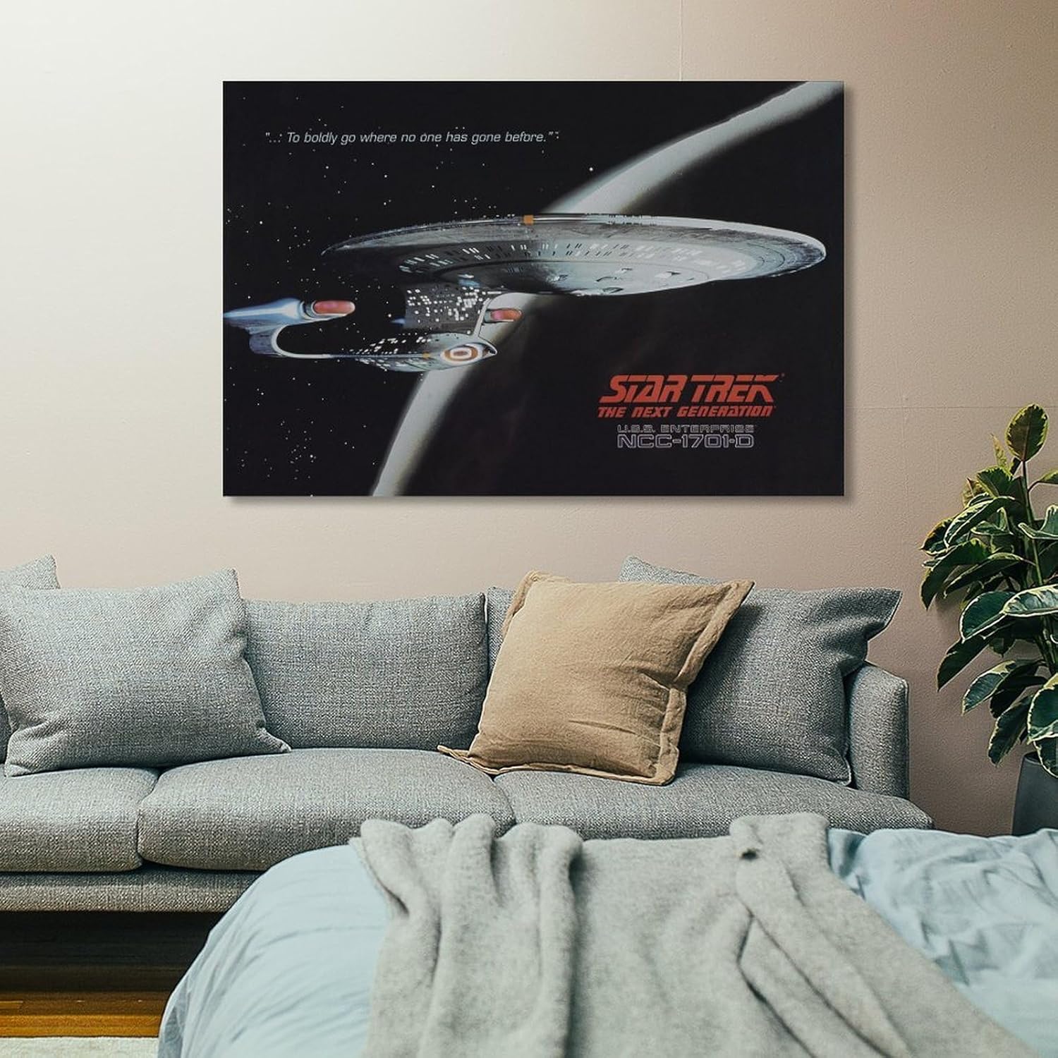 スタートレック - ポスター 部屋飾り キャンバスウォール 壁の絵 壁掛け ホームアートワーク20x30inch(50x75cm)