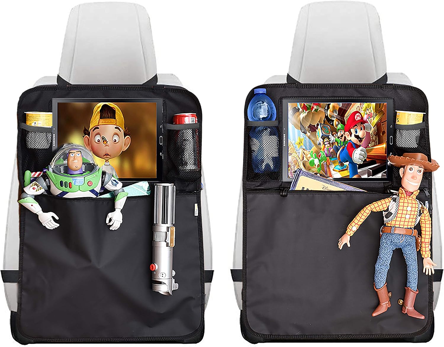 coppia di poggiatesta per auto