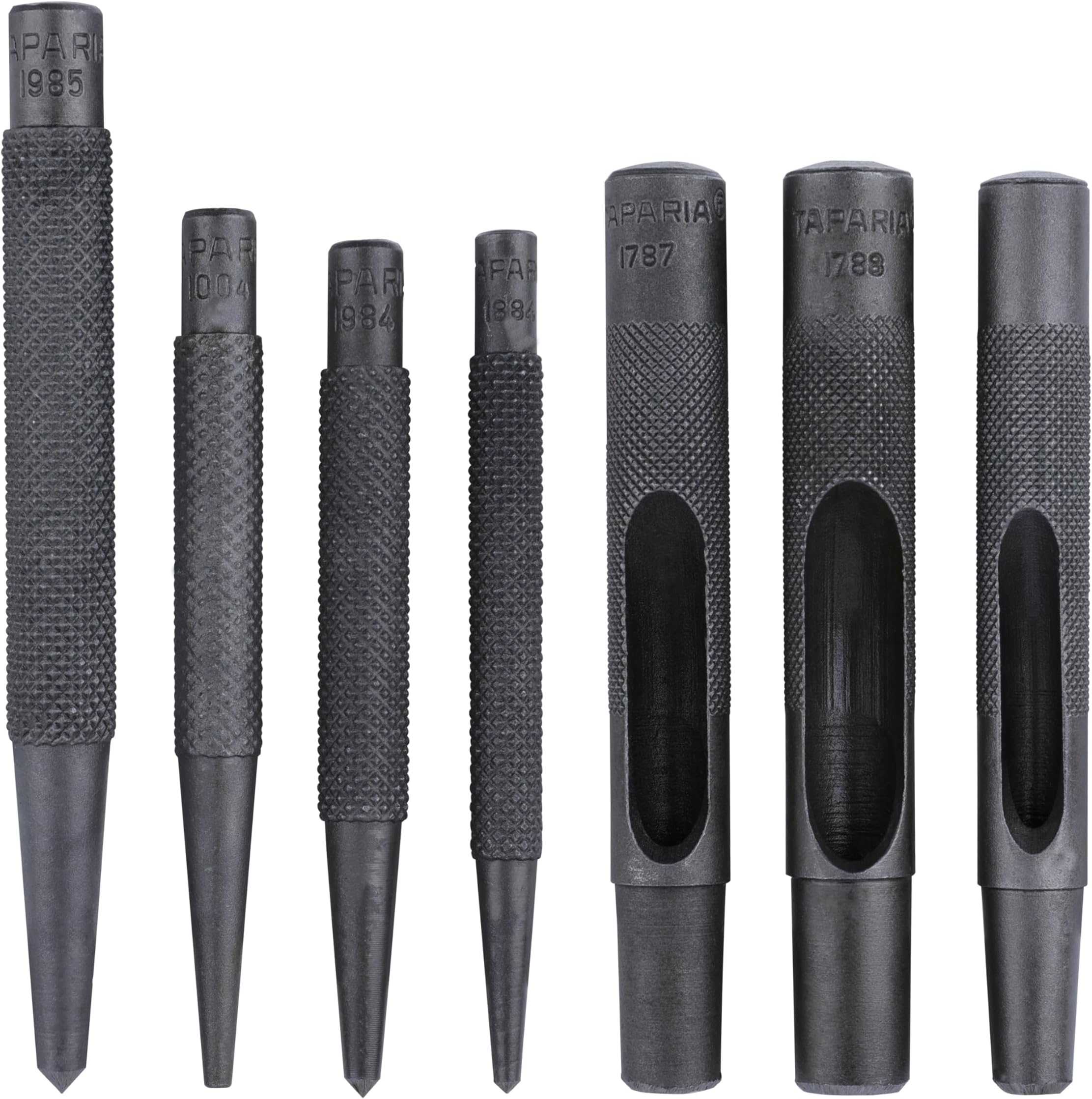 Taparia DCLP 7 Drift Centre and Leather Punch Set (Multicolour), 7 Pieces