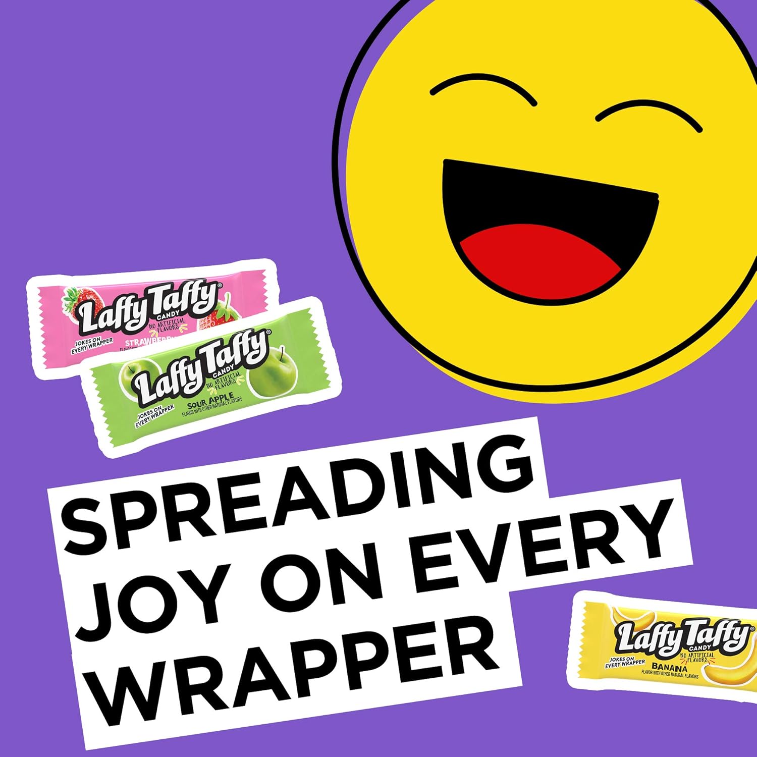 Candy, Assorted Fruit Flavors, Indivily Wrapped Mini Bars,