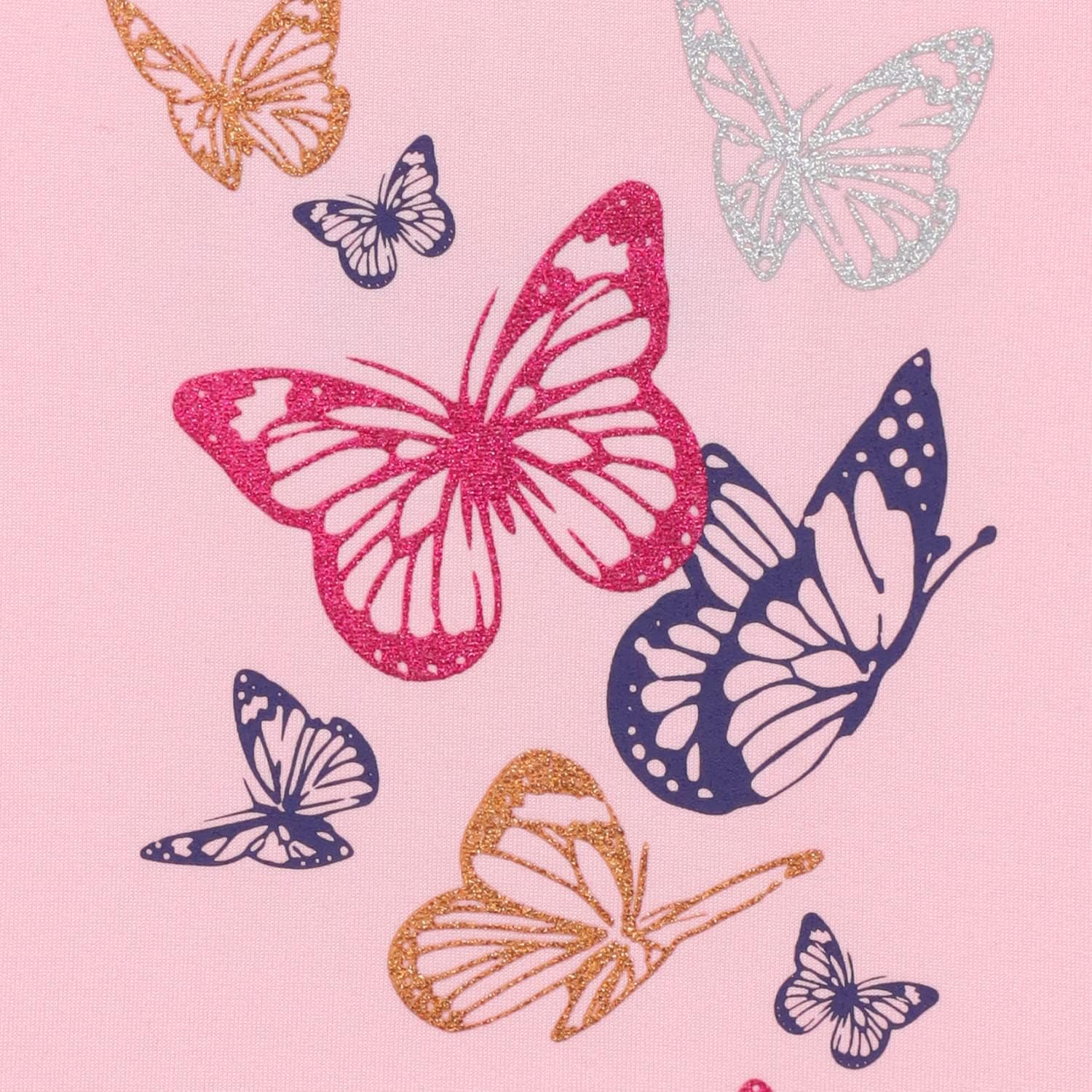 BTween Girls 4 Pack Floral Fashion Summer Clothes Set - Tutu Skirt Tank Top Short Sleeve and Biker Shorts - Image 8