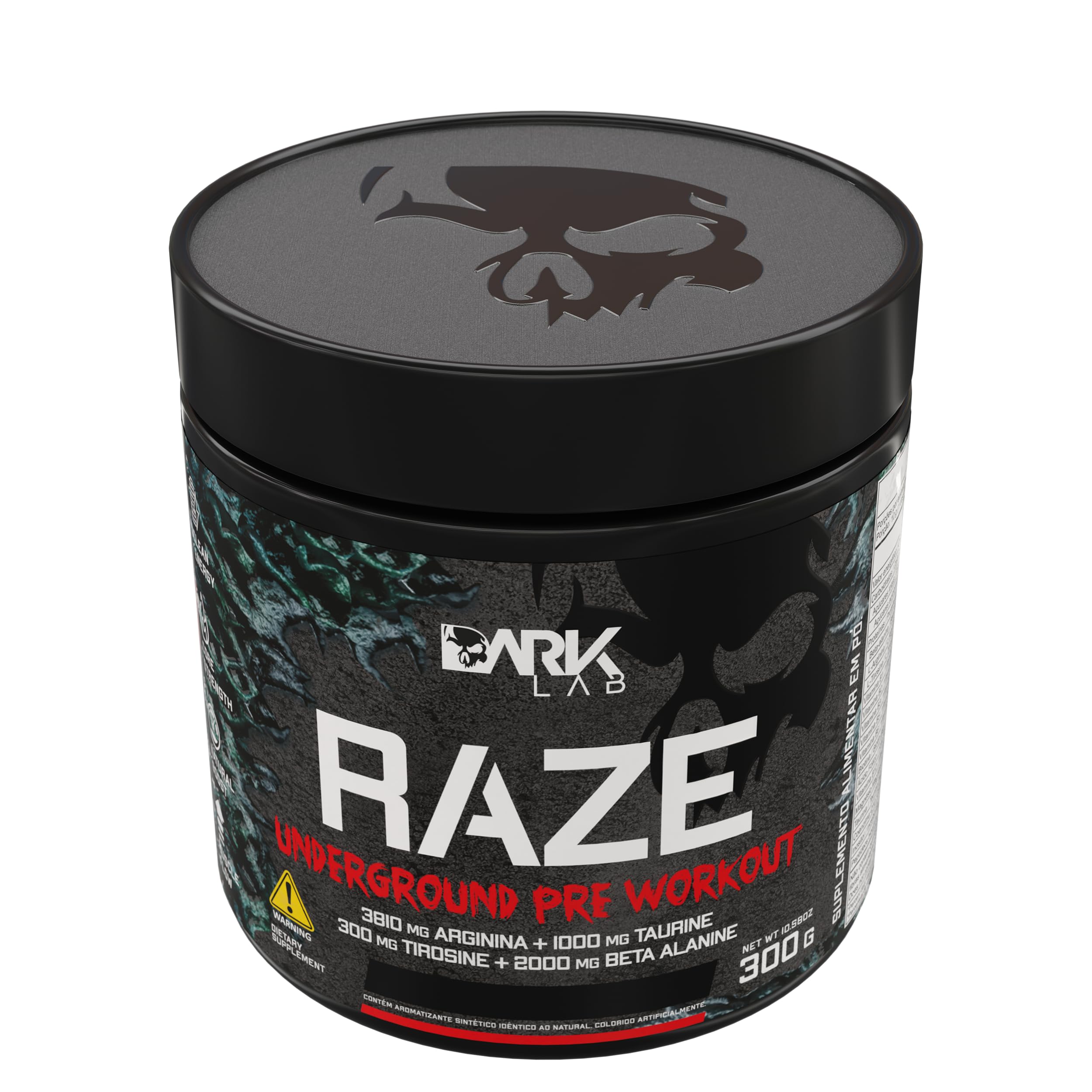 Pre Treino Sem Cafeina Raze 300g Frutas Amarelas Dark Lab | Amazon