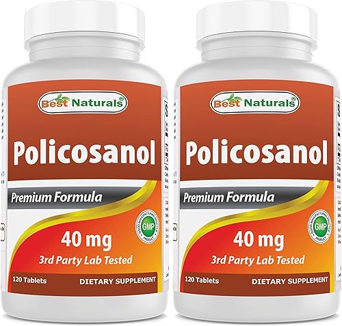 Miniatura 9 de Best Naturals Policosanol 40mg 120 Tabletas - Promueve la función cardiovascular saludable*