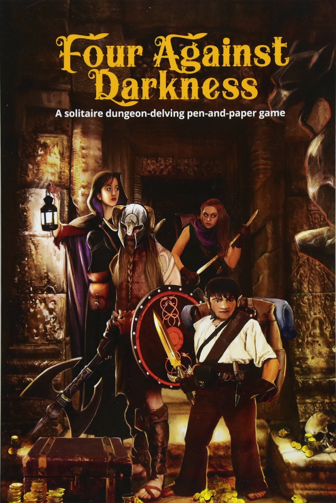 Amazon | Four Against Darkness: A solitaire dungeon-delving pen