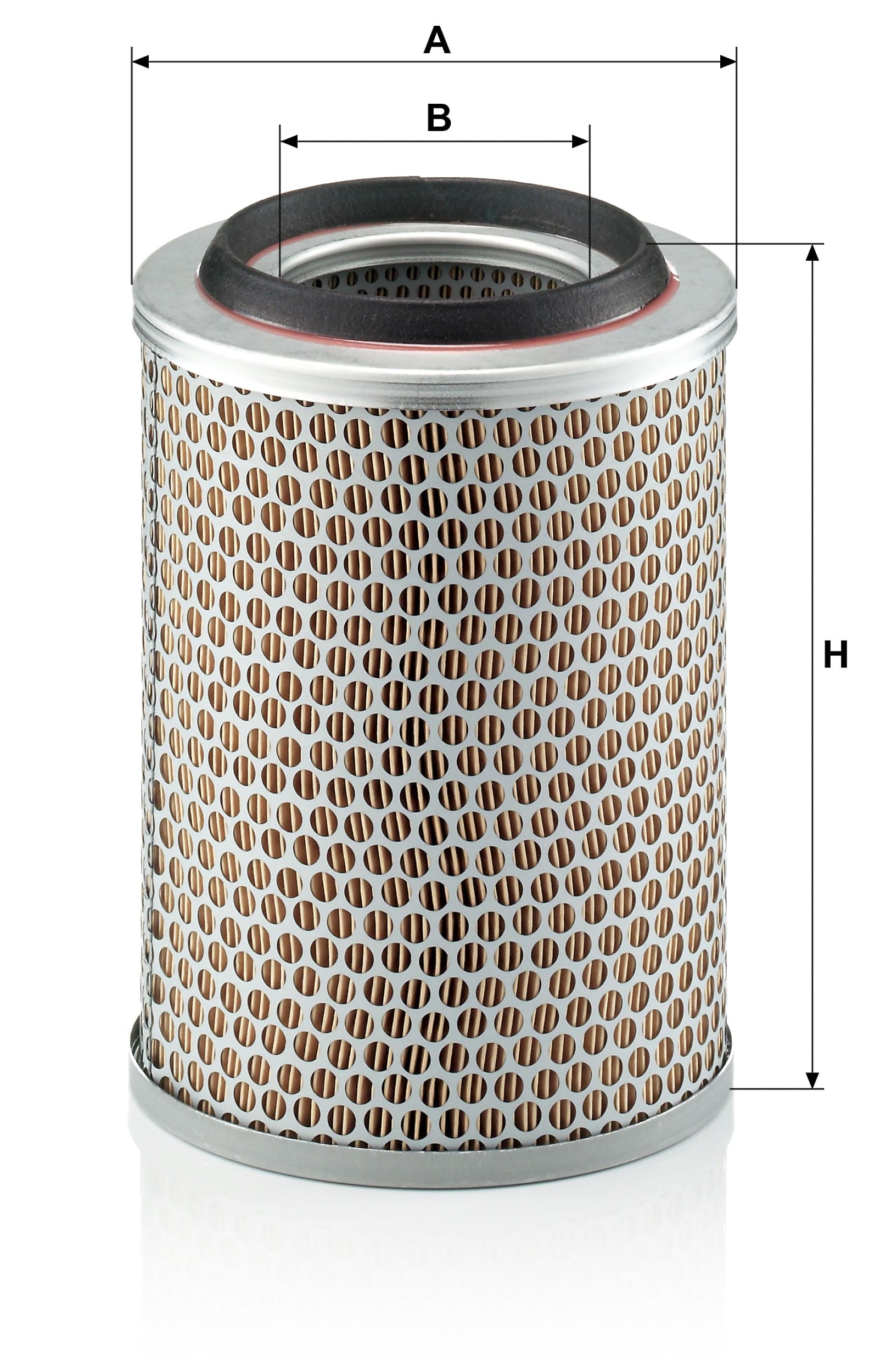C 17 217 MANN-FILTER Luchtfilter 165 mm, Filter insert C 17 217 MANN-FILTER Luchtfilter 165 mm, Filter insert