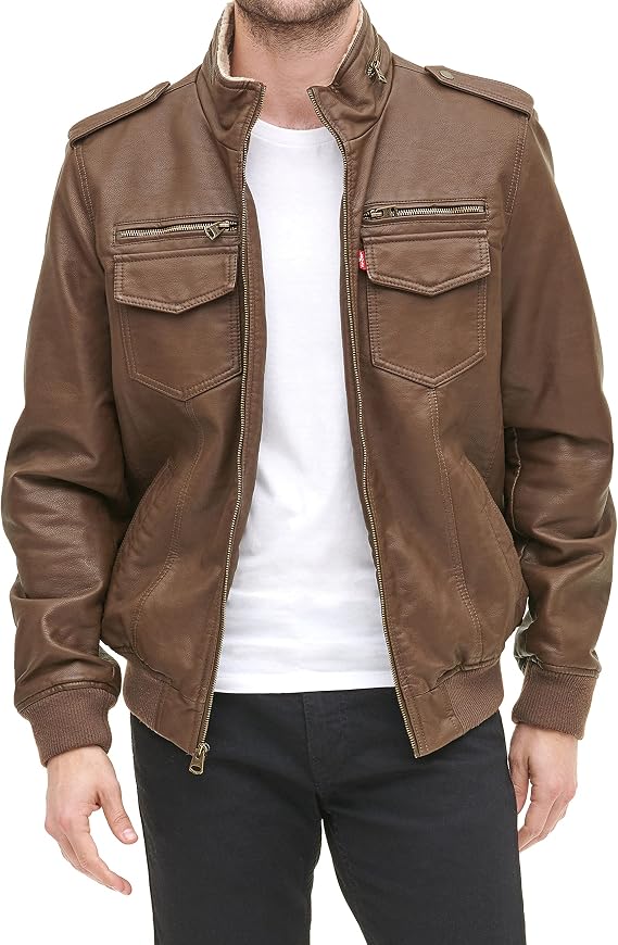 Levi's mens Vintage Deer Faux Leather 