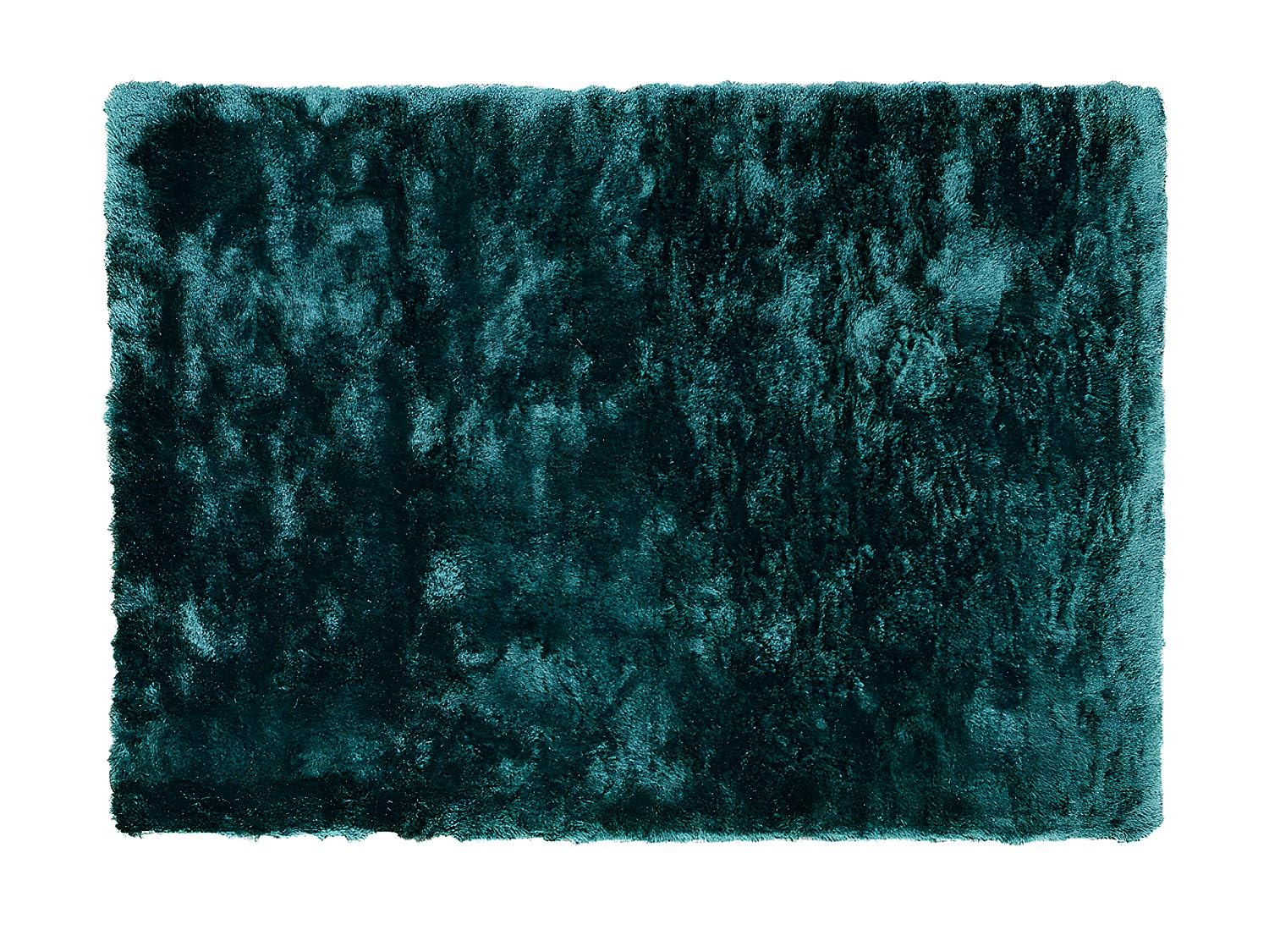 Vente-unique - Tapis Shaggy à Poils Longs Ultra Doux - 160 x 230 cm - Vert pinéde - Dolce