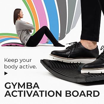 Gymba　トレーニングボード　ストレッチ 足の専門店が探し求めたトレーニングボード」涼しい顔で仕事し