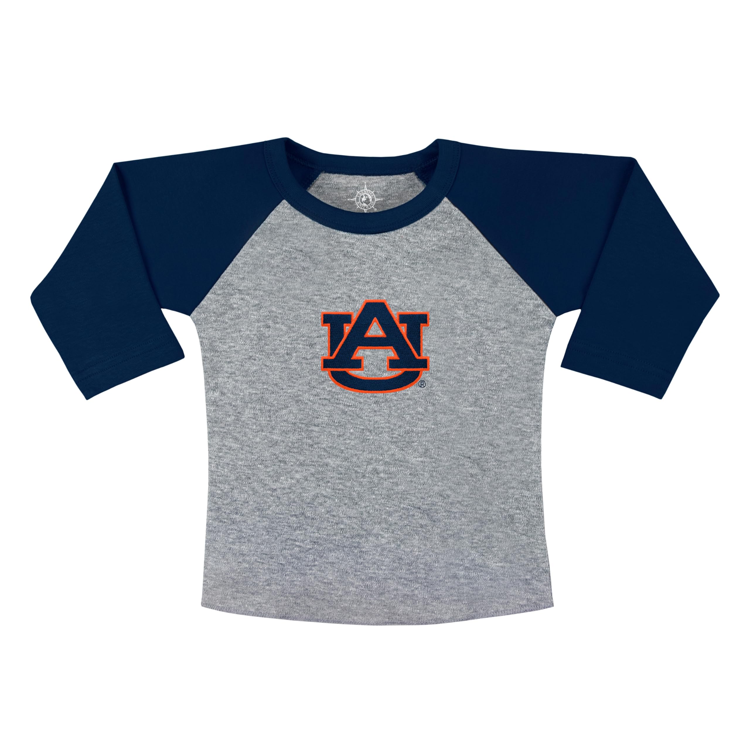 College Baby NCAA Infant and Toddler Baseball Shirt Raglan 3/4 Length Sleeve