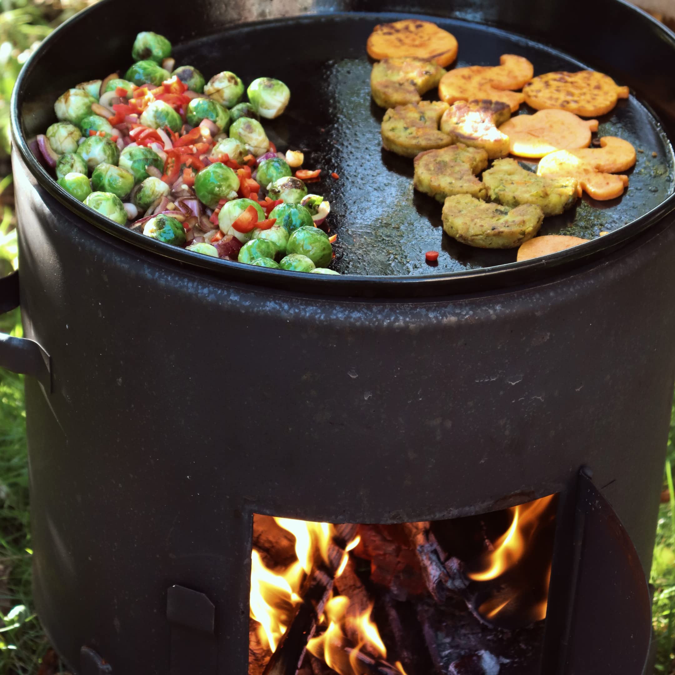 Set stufa BBQ. Bp Ø 36