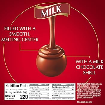Amazon.com: Lindt LINDOR Milk Chocolate Truffles 90 Count