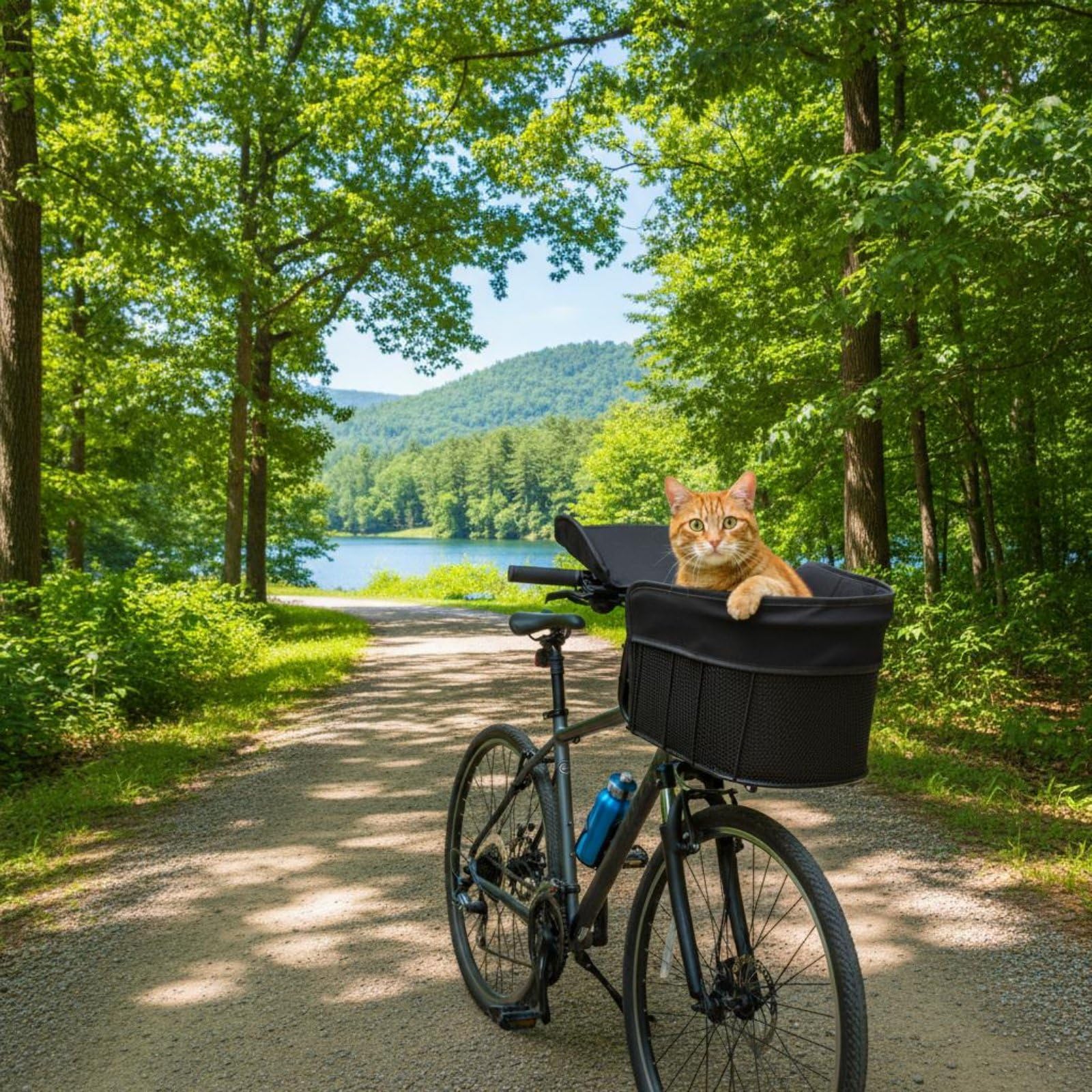 Tierkorb fürs Fahrrad stabile Befestigung Hundekorb fürs Fahrrad inklusive Befestigungsmaterial Fahrradkorb