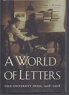 A World of Letters: Yale University Press, 1908-2008