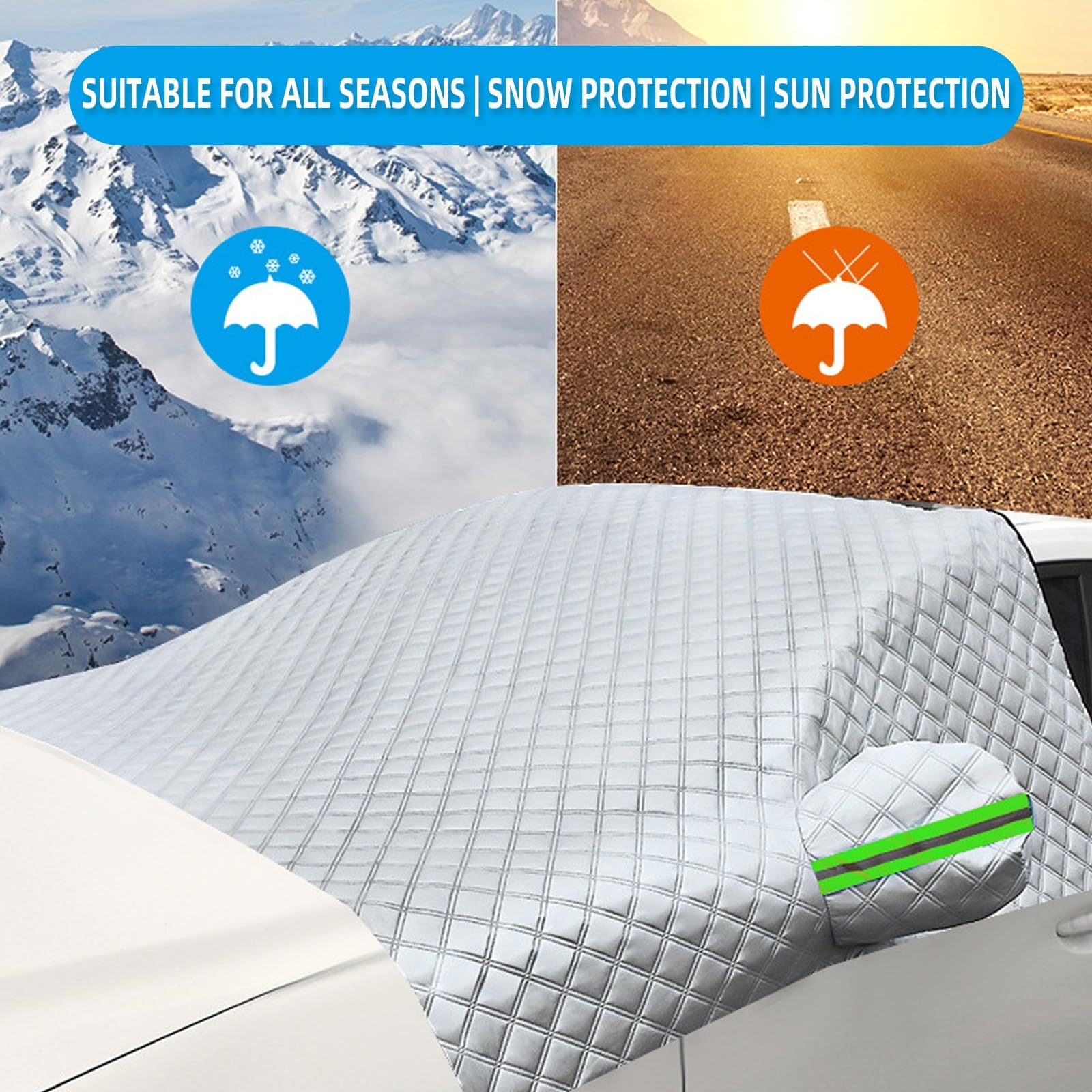 Windschutzscheibenabdeckung für Bentley Bacalar Auto Windschutzscheibe Sonnenschutz Frontscheibenabdeckung Frontscheibenschutz Auto Scheibenschutz Winter