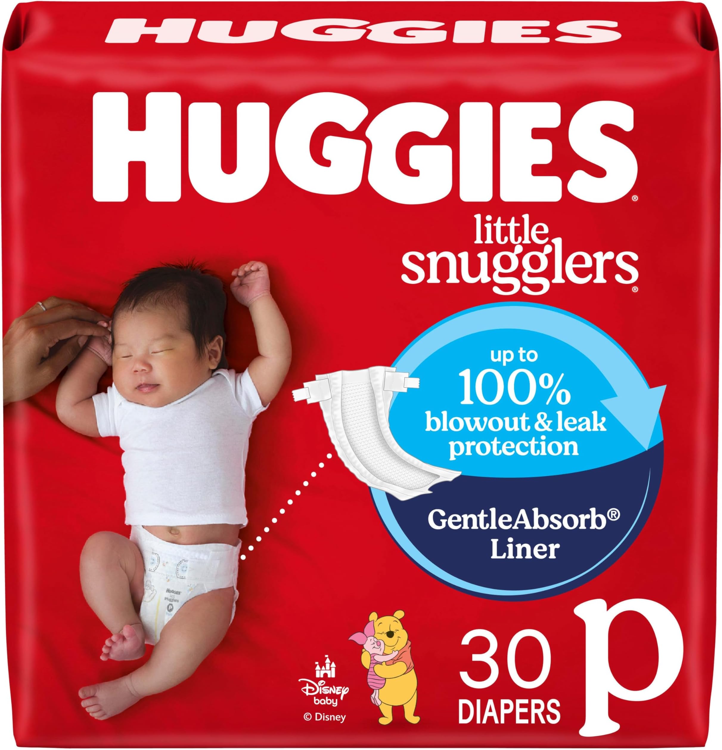 Preemies Premature Nappies - Pack of 30