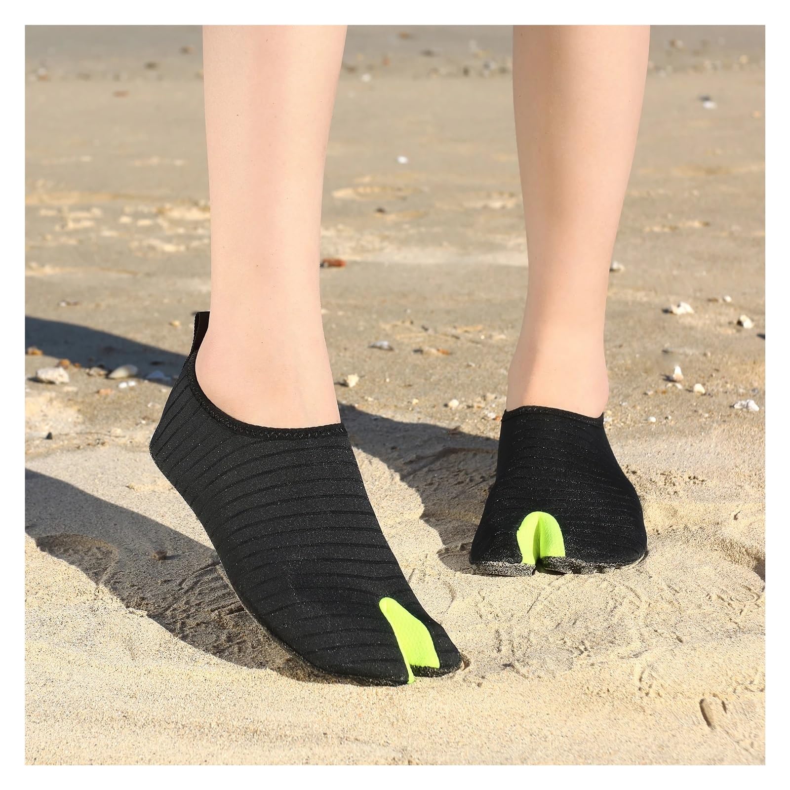 Scarpe da Acqua Scarpe da Spiaggia da Uomo e da Donna, for Sport Acquatici, da Spiaggia, da Nuoto, da Ginnastica, da Surf, da Snorkeling, da Ginnastica a Piedi Nudi(Ivory,46 47)