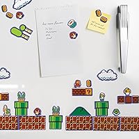 Vista 1 de 80 imanes de Súper Mario Bros de Nintendo edición para coleccionistas de Paladone