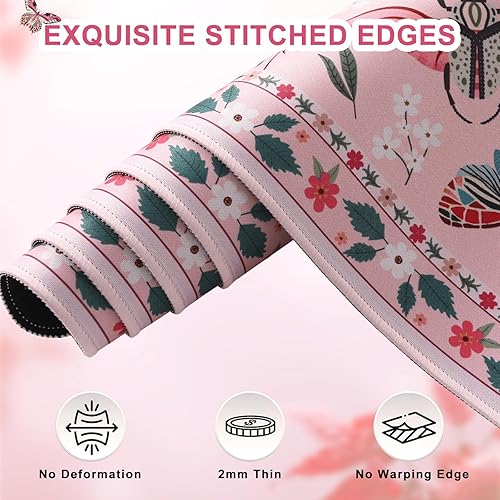 Vista 245 de iCasso Excel - Alfombrilla de escritorio con hoja de trucos, atajos Excel, alfombrilla de escritorio de corte corto Excell, alfombrilla de mouse