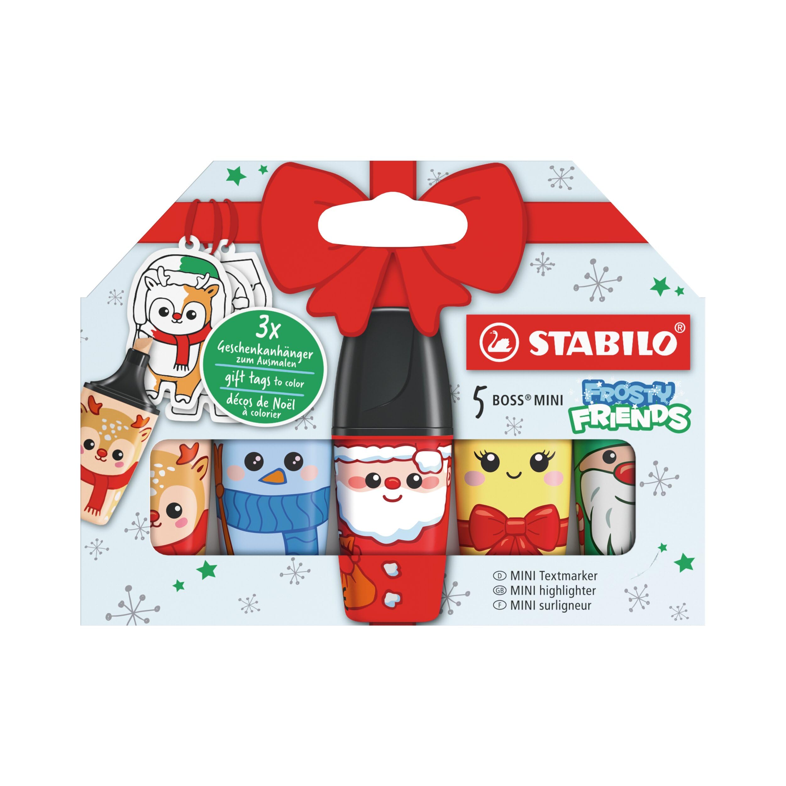 STABILO BOSS MINI Frosty Friends - Highlighter