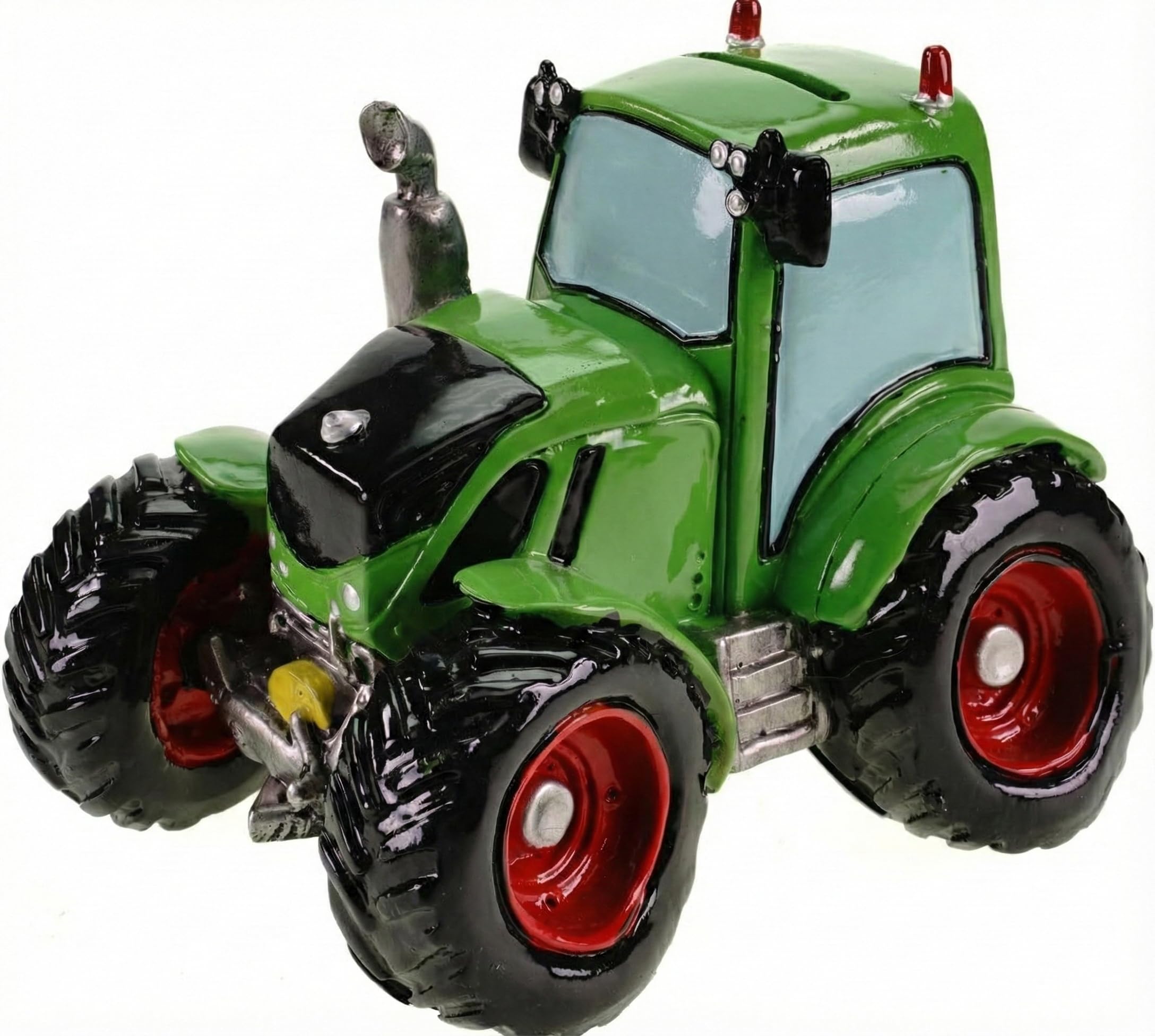 Tirelire tracteur verte : idée cadeau originale pour garçon et fan d'agriculture
