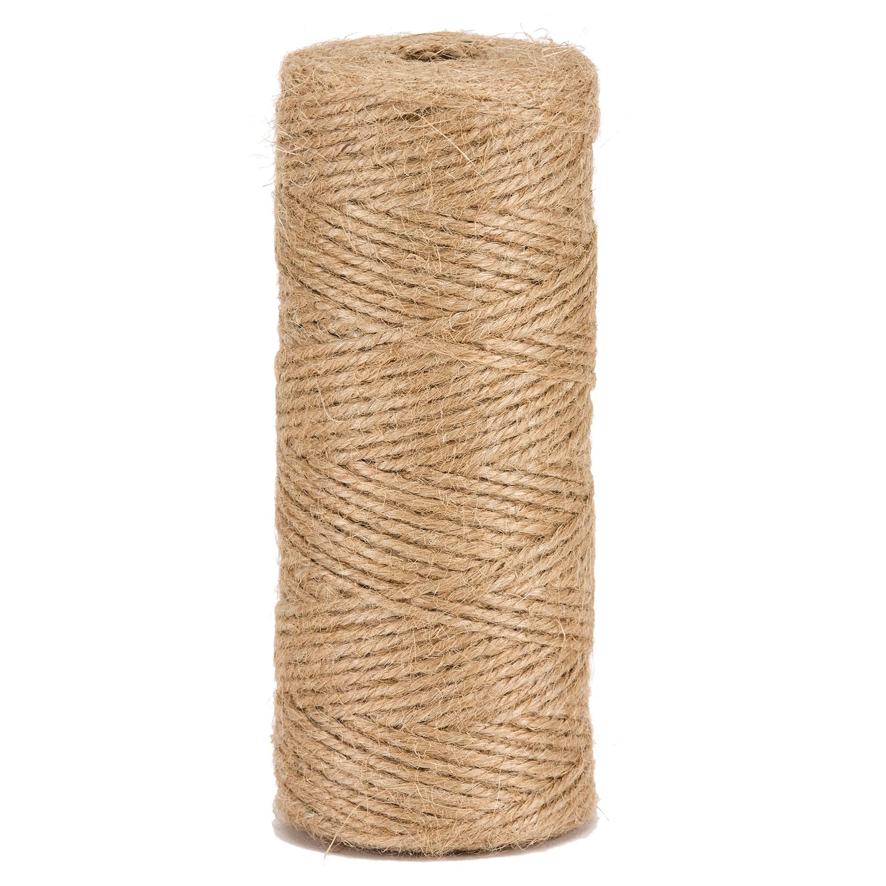 Schnur Jute, natürlich, Ø 1,5 mm ± 50 m, für Gartenarbeit, Heimwerken, Basteln BJN50